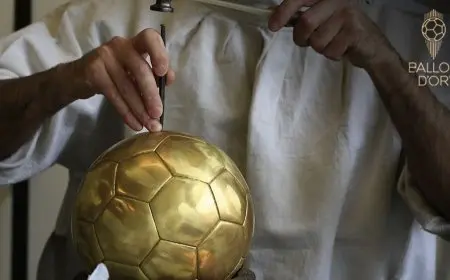 اكتشف أسرار صناعة الكرة الذهبية وهل تصنع حقاً من المعدن النفيس