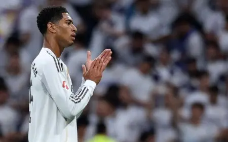 ألونسو يدعو بيلينغهام لإنقاص وزنه تعرف على الأسباب