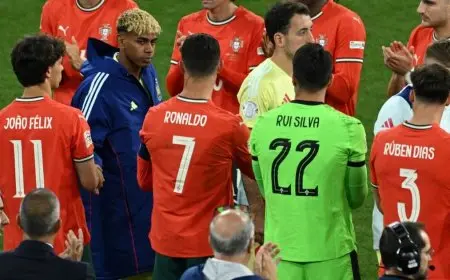 خسارة لامين يامال للكرة الذهبية: هل كانت مصافحة رونالدو السبب؟