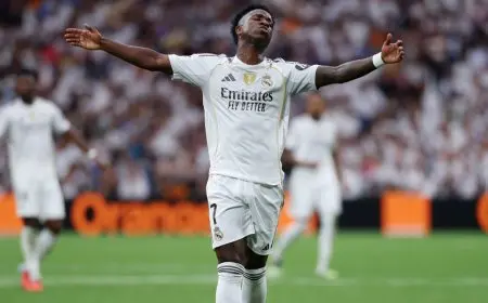 فينيسيوس يستعد للرحيل عن ريال مدريد في يناير: تفاصيل مفاجئة