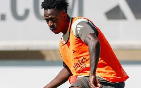 فينيسيوس يعلن التحدي بعد ترتيبه المفاجئ في جائزة الكرة الذهبية سأسحقكم جميعاً