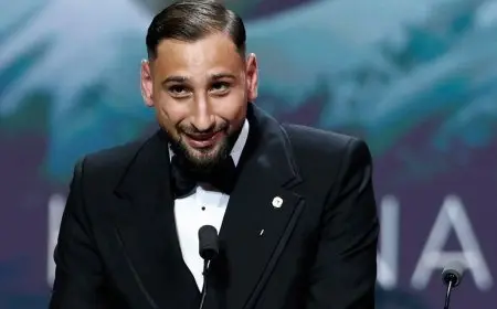 دوناروما يتوج بجائزة أفضل حارس مرمى في حفل الكرة الذهبية