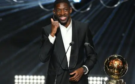 ديمبيلي يتفوق على يامال ويحرز جائزة الكرة الذهبية لعام 2025