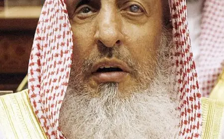 موعد صلاة الجنازة على الشيخ عبد العزيز آل الشيخ مفتي السعودية