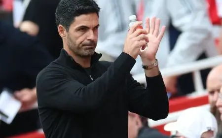 غياب لاعب أرسنال الجديد لمدة شهرين بسبب إصابة في الركبة