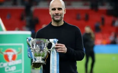 اكتشف سجل جوارديولا الرائع مع مانشستر سيتي في كأس الرابطة