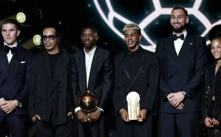 يامال يبارك لديمبيلي بفوزه بالكرة الذهبية ويتحدث عن موسمه المذهل