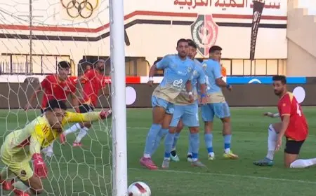 حرس الحدود يواصل التعادل أمام الأهلي في بداية الشوط الثاني