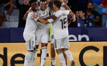 ألونسو يشيد بفينيسيوس ويؤكد استمرار مشوار ريال مدريد الطويل