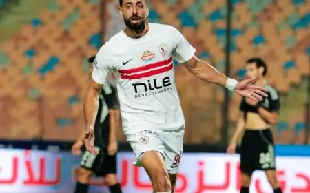 الزمالك يسيطر على الشوط الأول ويتقدم بهدف على الجونة في الدوري المصري