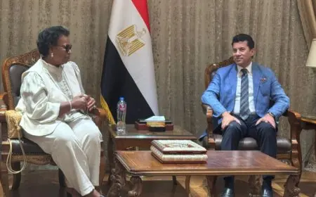 وزير الشباب يعزز التعاون مع شقيقة أمير الكويت لتطوير الرياضة النسائية في المنطقة
