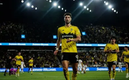 غياب وسام أبو علي لمدة 6 أسابيع يشكل ضربة قوية للنادي الأهلي وفقاً لإعلان كولومبوس كرو