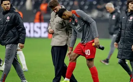 دور كريستيانو رونالدو في إنقاذ حارس فرانكفورت من العملية الجراحية