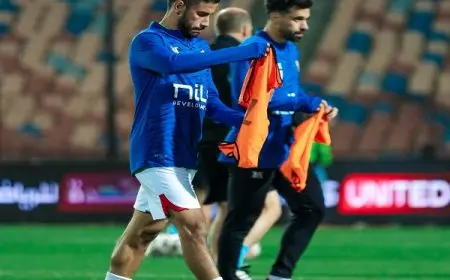 الزمالك يتأهب لمواجهة الأهلي بمران فني وبدني في الدوري المصري