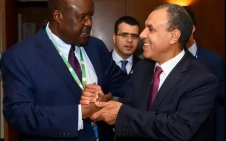وزير الخارجية يجتمع مع رئيس برلمان عموم أفريقيا لتعزيز التعاون الإقليمي