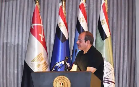 الرئيس السيسي يؤكد أن السلام هو الخيار الاستراتيجي لمصر