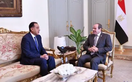 الرئيس السيسي يؤكد تمسك مصر برفض التهجير وضم إسرائيل للضفة الغربية