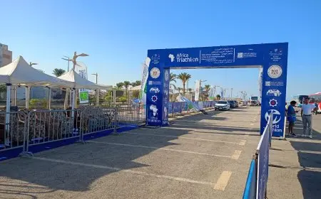 غدا انطلاق بطولة الترايثلون العربية والإفريقية بمشاركة 19 دولة