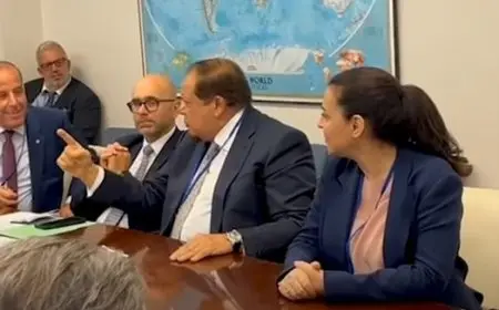 أبو العينين يوجه ضربة قوية لمندوب إسرائيل في اجتماع برلمان الاتحاد من أجل المتوسط