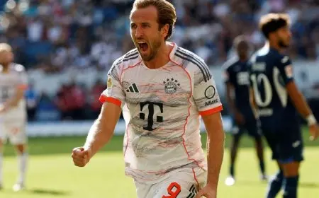 هاري كين يسعى لتحطيم الرقم القياسي لرونالدو وهالاند في كرة القدم