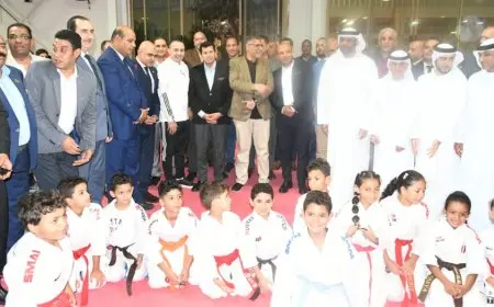 افتتاح منشآت رياضية جديدة في نادي 6 أكتوبر بحضور وزير الرياضة ومحافظ الجيزة
