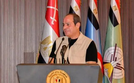 الرئيس السيسي: الأولوية لحياة المصريين وعدم المخاطرة بإدخال المساعدات لغزة بالقوة