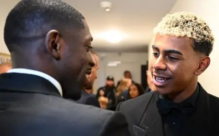 تعرف على فارق النقاط المفاجئ بين ديمبيلي ولامين يامال في تصويت الكرة الذهبية