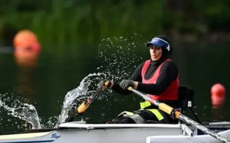 زهراء محمد تحصد المركز الخامس في بطولة العالم للبارا تجديف في الصين