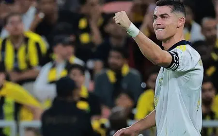 النصر يتفوق في الكلاسيكو بفضل ثنائية ماني ورونالدو ويعتلي الصدارة