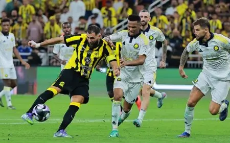 بوشل ويحيى يتصدران المشهد في كلاسيكو الاتحاد والنصر متفوقين على رونالدو وبنزيما