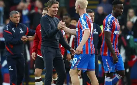 مدرب كريستال بالاس: الانتصارات رائعة ولكن لا شيء يضاهي الفوز على ليفربول البطل