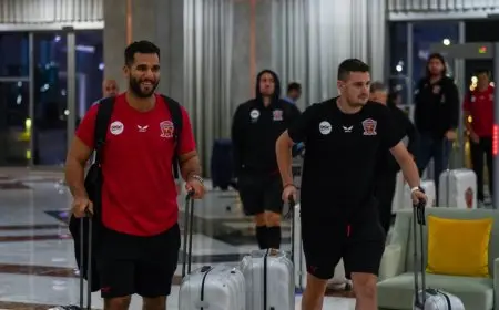 فيزبريم يحط الرحال في العاصمة الإدارية للمشاركة في بطولة العالم للأندية لكرة اليد