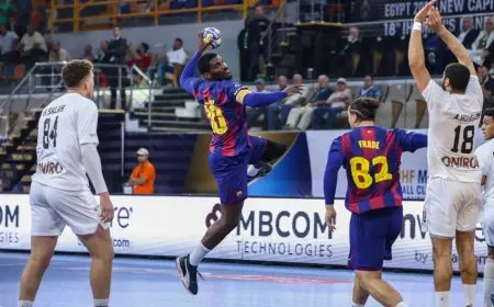 برشلونة يتألق بفوز ساحق على الزمالك 47-25 ويضمن التأهل لنصف نهائي مونديال اليد مبكرًا