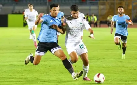 التعادل السلبي يسيطر على مواجهة غزل المحلة وإنبي في الدوري المصري الممتاز