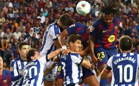 كوندي ينتقد أداء برشلونة في الدقائق الأخيرة أمام سوسيداد