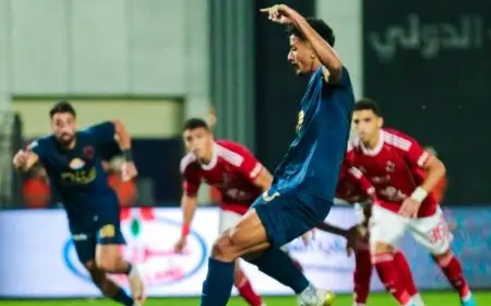 ركلة جزاء حسام عبد المجيد تقود الزمالك للتقدم على الأهلي