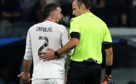 إيقاف كارفاخال مباراتين وسيميوني واحدة بقرار من يويفا