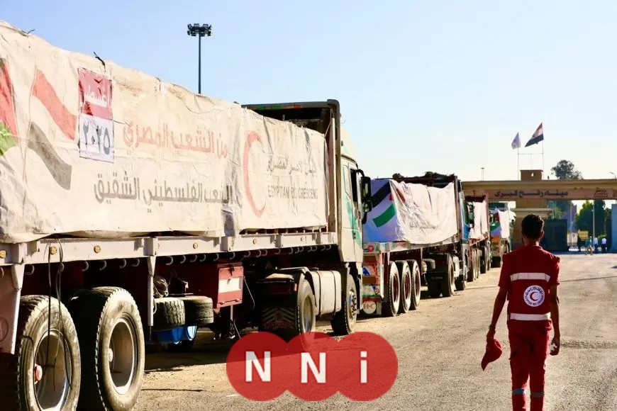 الهلال الأحمر المصري يرسل أكثر من 2700 طن من المساعدات الإنسانية العاجلة إلى غزة
