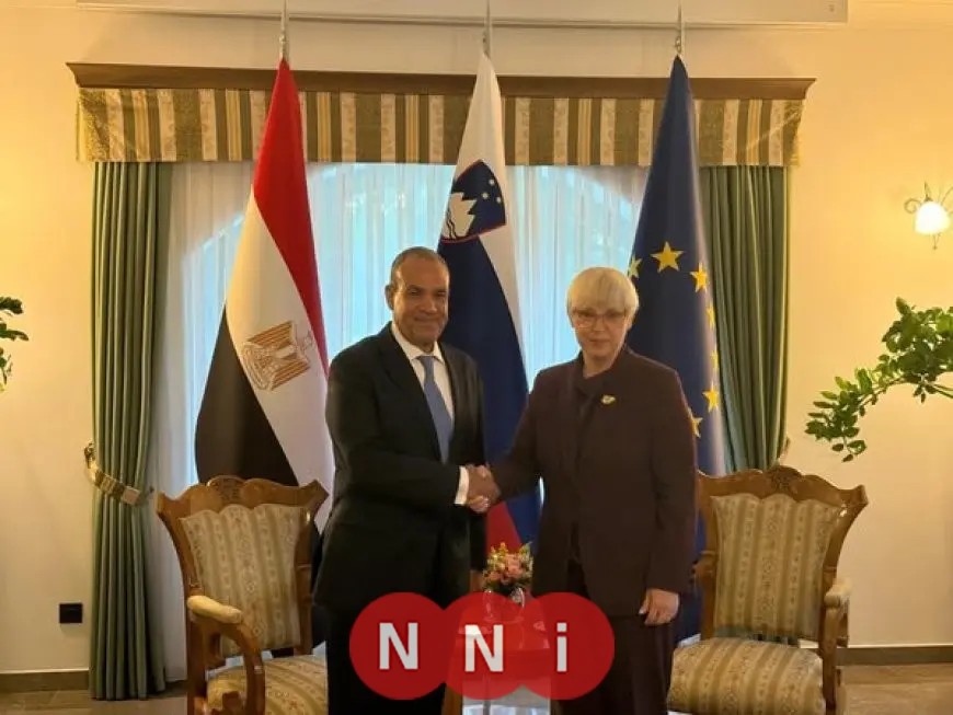 لقاء وزير الخارجية برئيسة جمهورية سلوفينيا