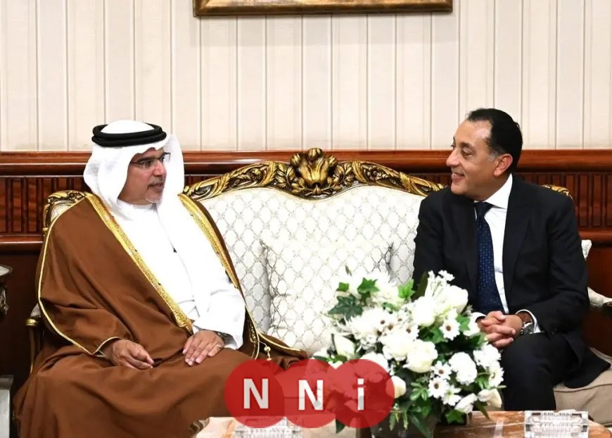 تفاصيل اجتماع رئيس الوزراء وولي عهد البحرين أثناء زيارته لمصر