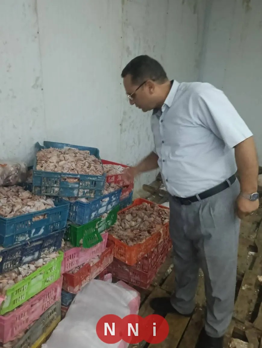 الجيزة تسجل ضبط 4.5 طن من الدواجن والجلود والدهون غير الصالحة للاستهلاك الآدمي