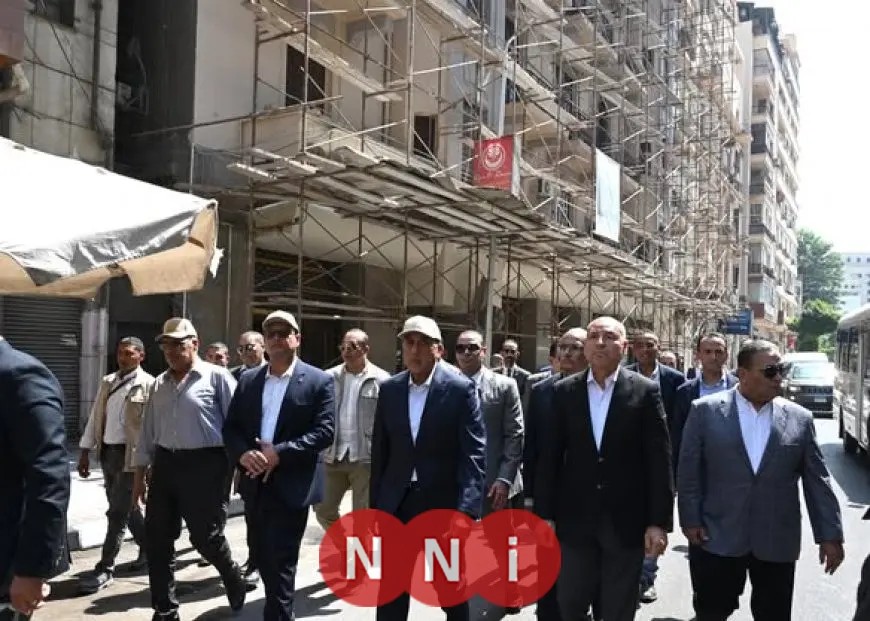 رئيس الوزراء يزور مشروع تحسين المظهر البصري للقاهرة الخديوية