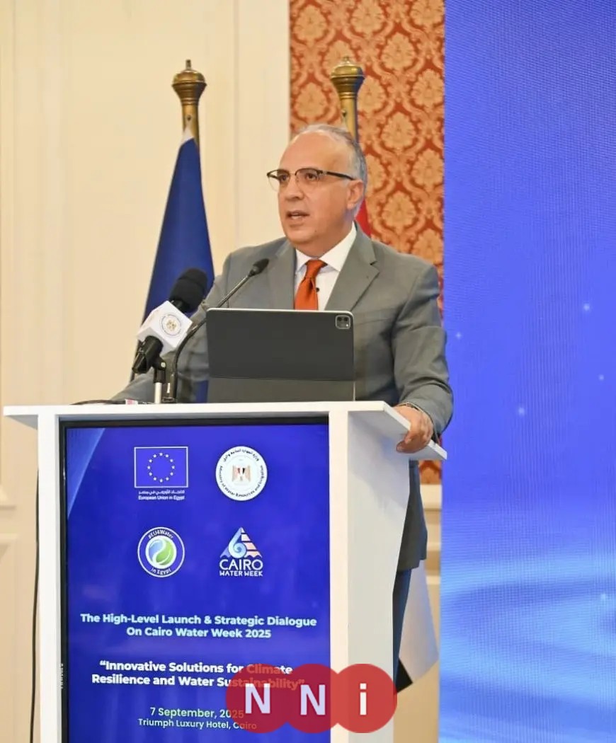 وزير الري: أسبوع القاهرة للمياه منصة لتبادل الخبرات بين الدول