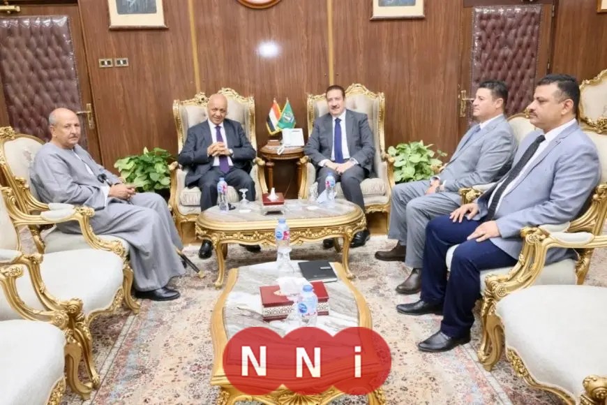 محافظ المنوفية يجتمع بنقيب الفلاحين مصطفى بكرى خلال احتفالات عيد الفلاح المصري