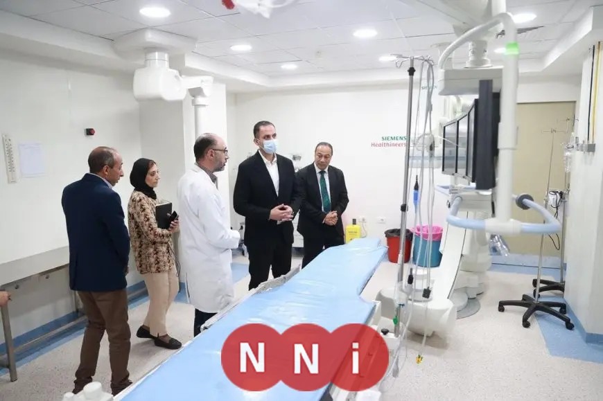 نائب وزير الصحة يزور مشروع تطوير مستشفى أبنوب المركزي بأسيوط