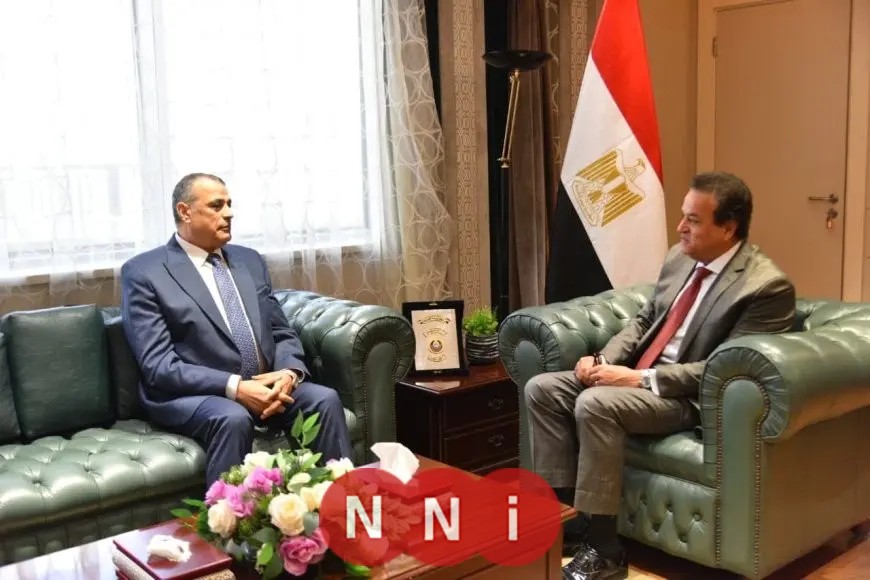 وزير الصحة يستقبل وزير الدولة للإنتاج الحربي لمناقشة المشاريع المشتركة