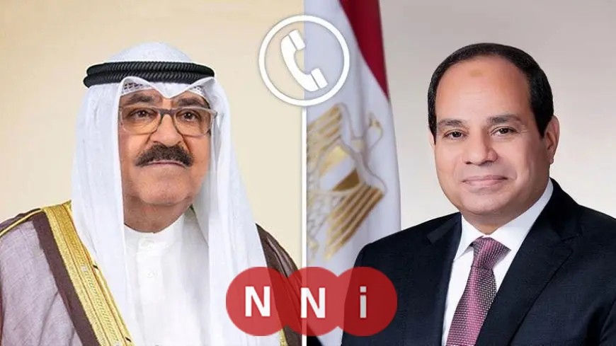 الرئيس السيسي وأمير الكويت يدينان الاعتداء الإسرائيلي الفاضح على قطر