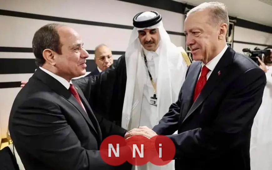 الرئيس السيسي والرئيس التركي يتحدان في إدانة العدوان الإسرائيلي على قطر