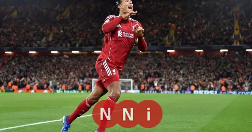 فان دايك قائد ليفربول يصف ليلة أوروبية كبيرة ومميزة في أنفيلد