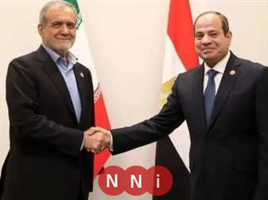 الرئيس السيسي والرئيس الإيراني يتحدان ضد مخططات تهجير الفلسطينيين